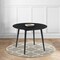 Armen Living Arcadia 42" Round Dining Table in Black Wood LCARDIBL42 - alternate 5
